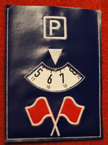 Parkscheibenhülle Ith ab 13x18 - Sticken