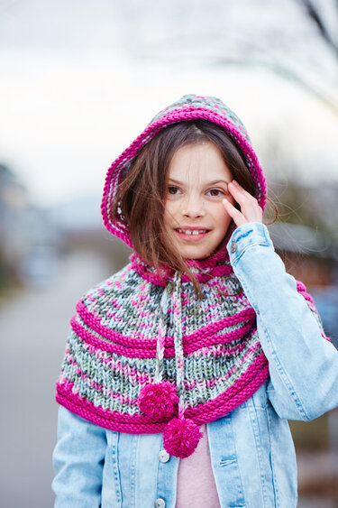 Scoodie "Herzdame" Stricken - Bild 3