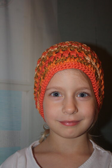 Anleitung Weste und Haube 5-7 Jahre - Bild 4