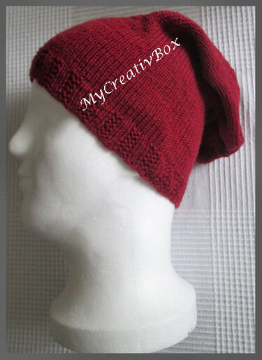 Beanie "Die Einfache II"-Ku 54-58 aus Sowo 8-fach - Stricken