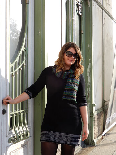 Lace Scarf Knitting Pattern "Emmentaler Scarf" - Image 6