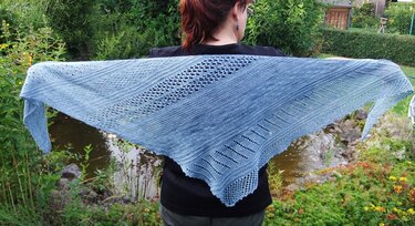 Knitting Pattern Shawl LaPuLi