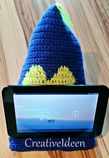 Häkelanleitung für Tabletkissen oder Handy