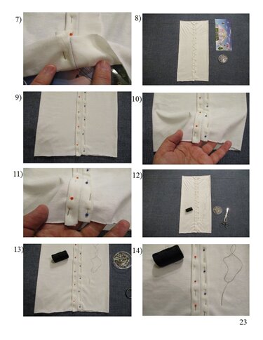 jersey headband earwarmer women men sewing pattern