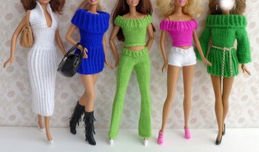 Spar-Set: 7 Strickanleitungen Puppenkleidung Serie Basics