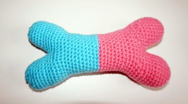 Crochet Pattern: Dog Toy "Bone"