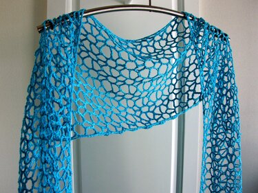 Sommerschal Nassima - Häkelanleitung - Bild 3