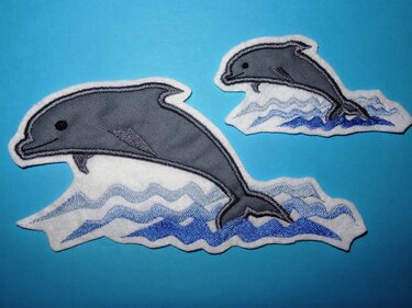 Stickdatei Delfin Delphine - Sticken