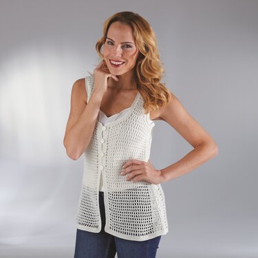 Häkelanleitung Damenweste "Amazonas" 754326 - Bild 2