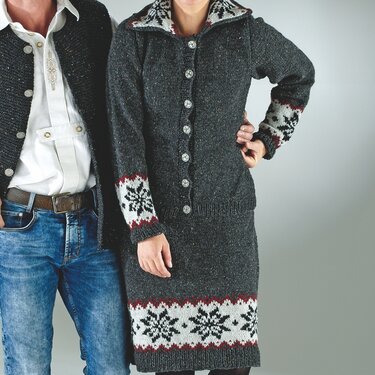 Strickanleitung Damenjacke "Tweed & Trachtenwolle" 756025 - Bild 2