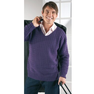 Strickanleitung Herrenpullover "Piano" 750138 - Bild 2