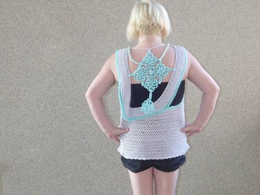 Häkelanleitung Sommertop aus boshi Wolle