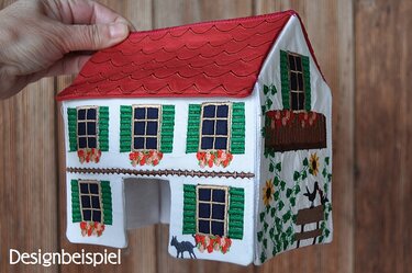 Ith Stickdateien, Bauernhaus, Scheune,Hundehaus für den 13x18 Rahmen - Sticken