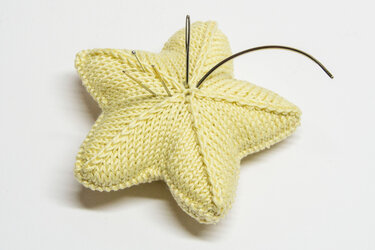 Nadelkissen "Stern" - Stricken