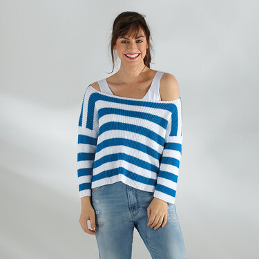 Strickanleitung Damenpullover "Amazonas" 757265 - Stricken