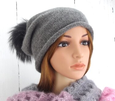 Strickanleitung Beanie " Kaschmir" - Bild 3