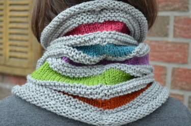 Strickanleitung für Ringel-Loop - Bild 3