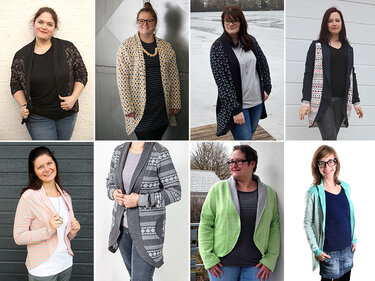 Cardigan „Lovisa“ Gr. 34 – 48 - Bild 2