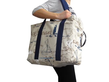 XXL-Strandtasche - Nähanleitung - Bild 4