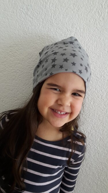DIY Nähanleitung Wendebeanie inkl. Schnittmuster für Gr. 44-58