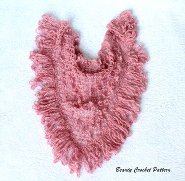 Crochet Ruffle Shawl Pattern