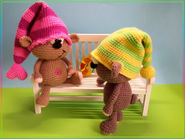 Häkelanleitung Knuddelinos, Amigurumi - Bild 5