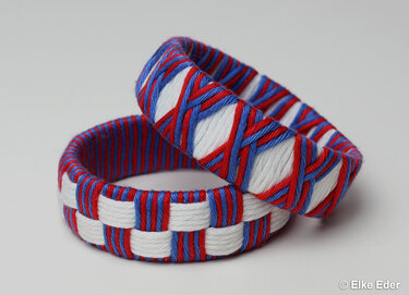 Armschmuck Armreif basteln Armbänder aus PET-Flaschen - super schick, bequem und stylish