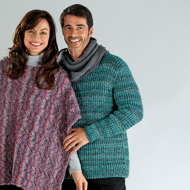 Strickanleitung Herrenpullover "Arbeitsstrumpf Color" 757139 - Bild 2