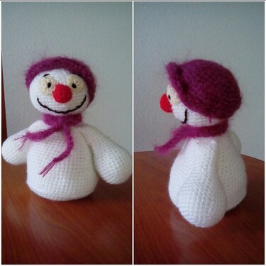 Schneemann Paulchen - Häkeln
