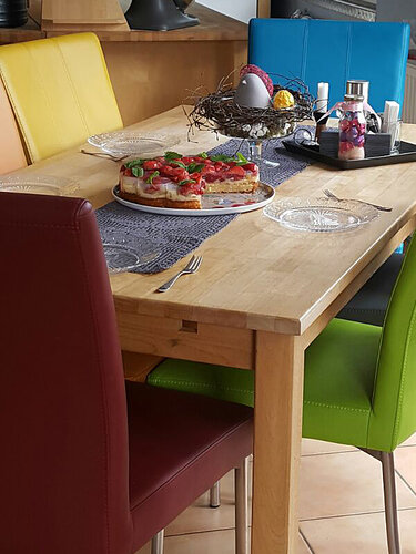 Filet Häkelanleitung Tischläufer Frühling - Bild 8