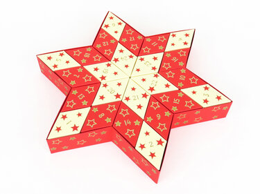 Adventskalender – Stern – Bastelvorlagen mit Anleitung - Bild 3