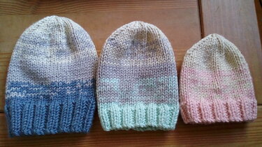 Chloe baby hat - Knitting