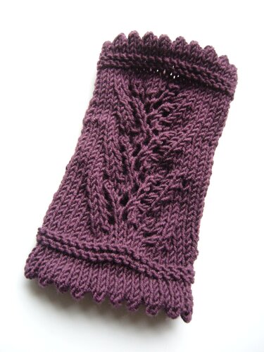 Strickanleitung für Pulswärmer Armstulpen Handstulpen #3 - Bild 4