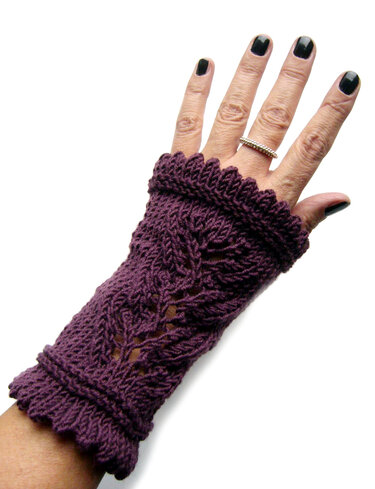 Strickanleitung für Pulswärmer Armstulpen Handstulpen #3 - Bild 6