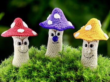Funny Fly Agarics - Crochet Pattern