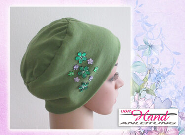 Nähanleitung: Beanie Mütze (Größen: S, M, L)