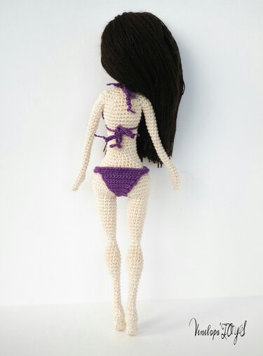 Pattern Doll Jessica - Crochet