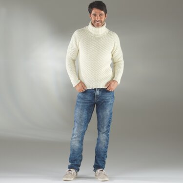 Strickanleitung Herrenpullover "Riga" 756006 - Bild 2