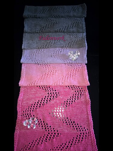 Strickanleitung Schal/Stola Zick-Zack - Bild 6