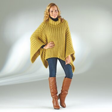 Strickanleitung Damenponcho "Toledo" 756160 - Bild 2