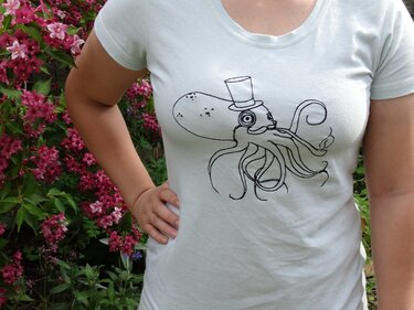 Stickdatei Mr. Octopus in 3 Größen - Sticken