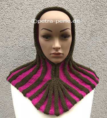 Hoodie Kragen mit Streifen - Bild 6