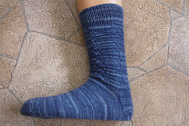 Sockenmuster Etagenwerk - Stricken