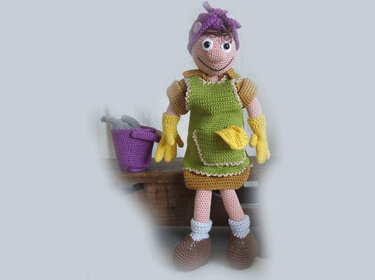 Cleaning Lady - Crochet