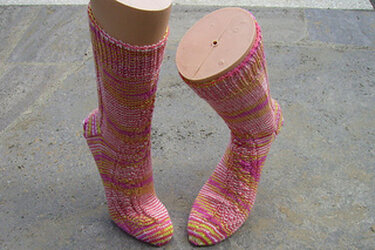 Sockenmuster Band der Freundschaft - Stricken