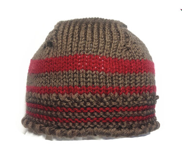 Baby / Kids Biker Schal- Mütze Piratenmütze - Stricken