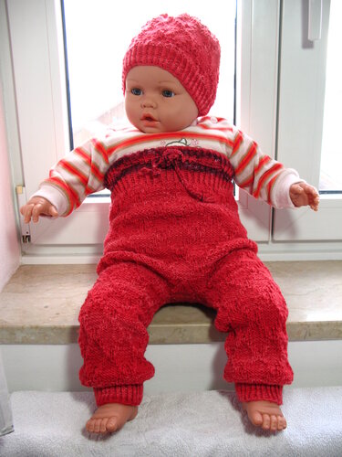Babyhose und Mütze 3-12 Monate - Strickanleitung - Bild 7