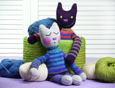 Kitty Langbein, Strickanleitung - Stricken