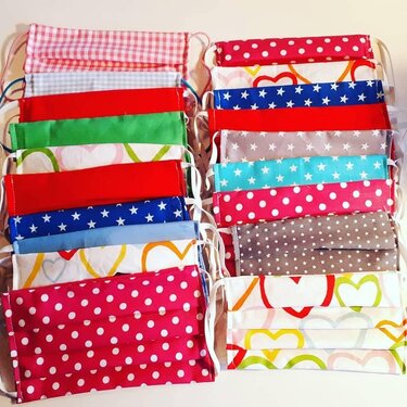 Mund-Nasen-Maske DIY Kurzanleitung A4 (KEIN Medizinisches PRODUKT) - Nähen