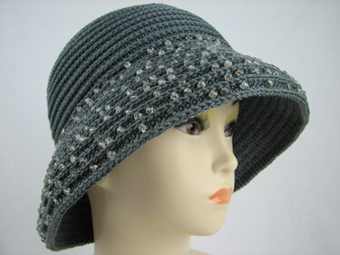 Häkelanleitung Hut "Audrey" - für alle Größen